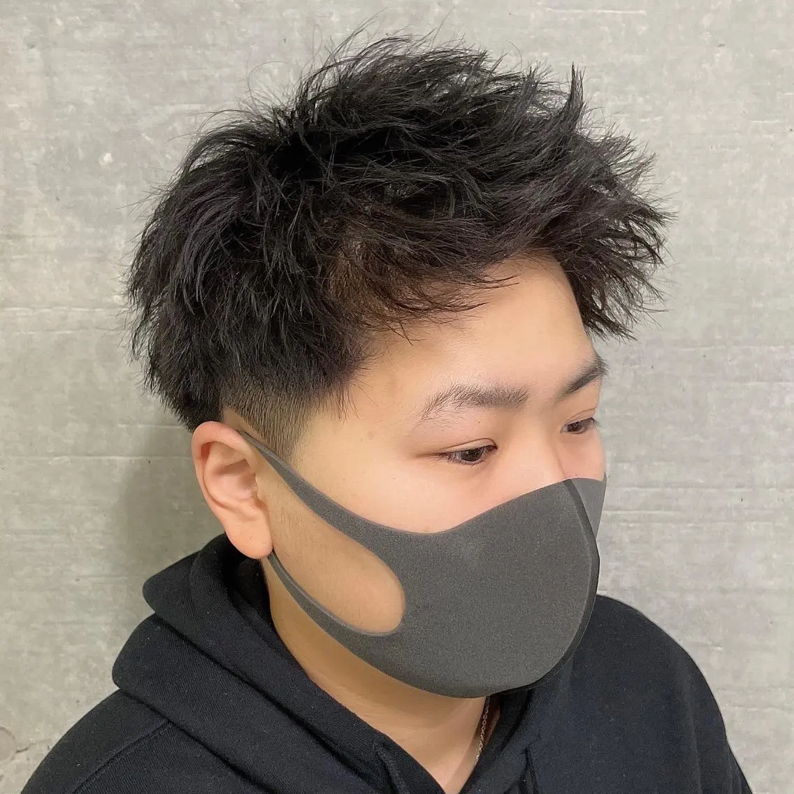 メンズ カット トリートメント ヘアセット メンズパーマの達人 KAITOのヘアスタイル