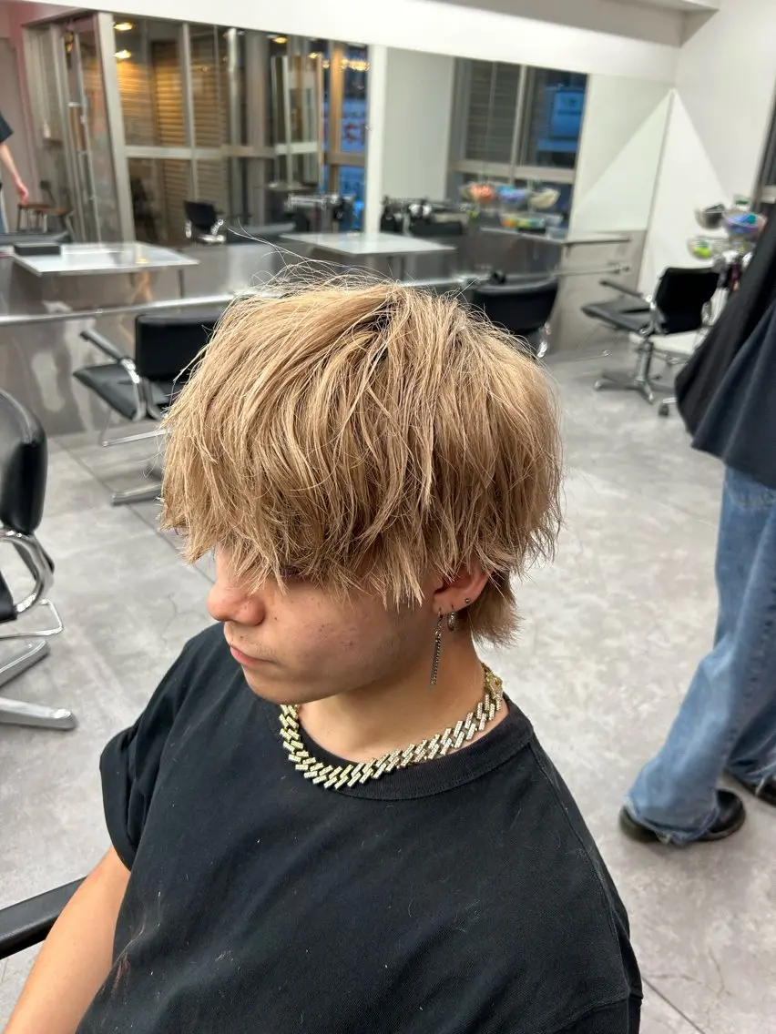 カラー パーマ メンズ パーマ支持率No.1 ❤️‍🔥安成弾のヘアスタイル