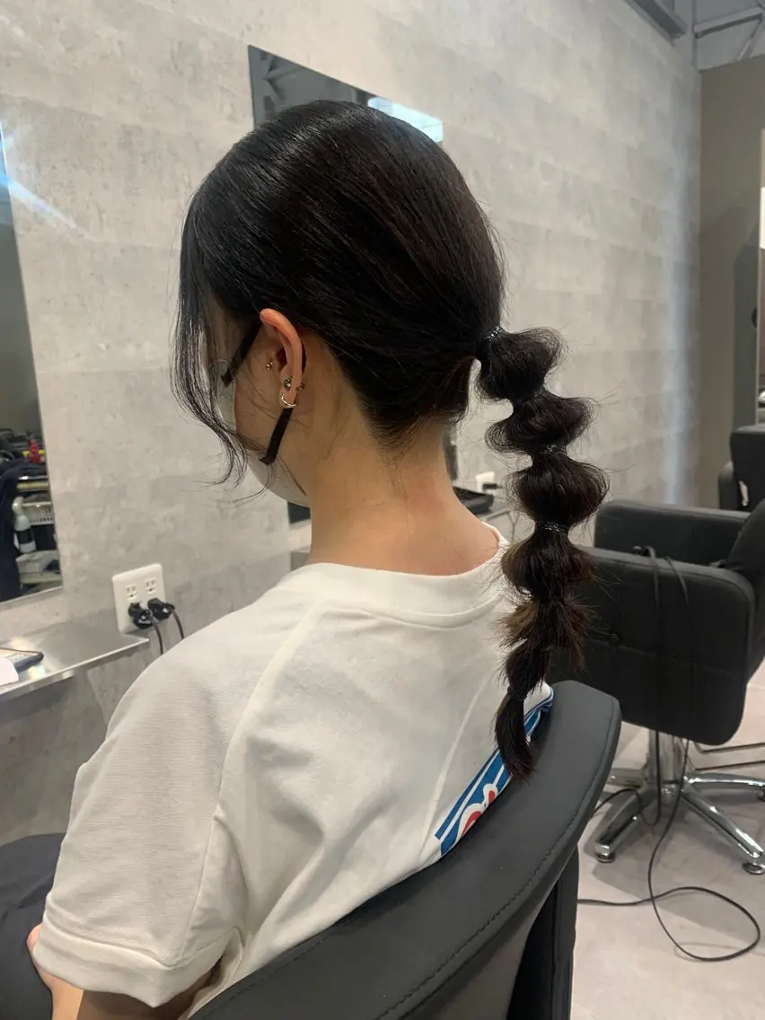 酸性ストレート 髪質改善のヘアスタイル