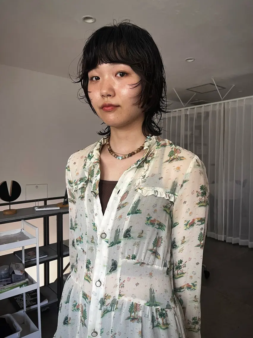 カット➕パーマ（説明書きをお読みの上ご予約お願いします🙇‍♀️）の写真
