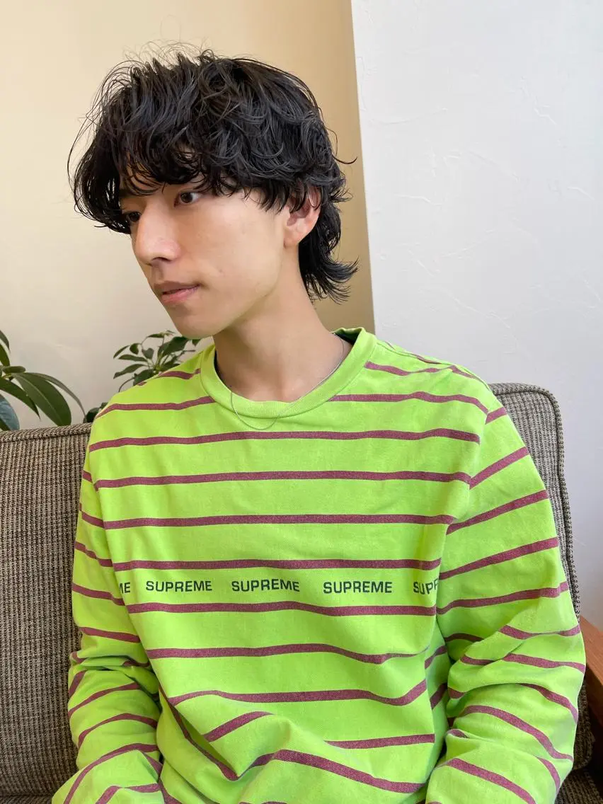⚡️2回目リピーター様限定men's⚡️カット　パーマ&クイックトリートメント🌿の写真