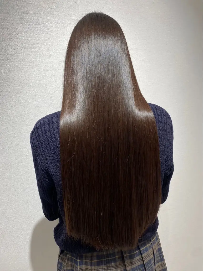 【初回、2回目まで】似合わせカット+透明感カラー+髪質改善トリートメントの写真
