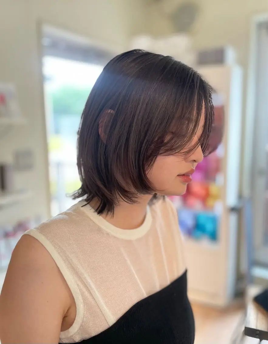 ショート ボブレイヤー ボブ レイヤーカット カット PayPay対応 kaito🍫のヘアスタイル