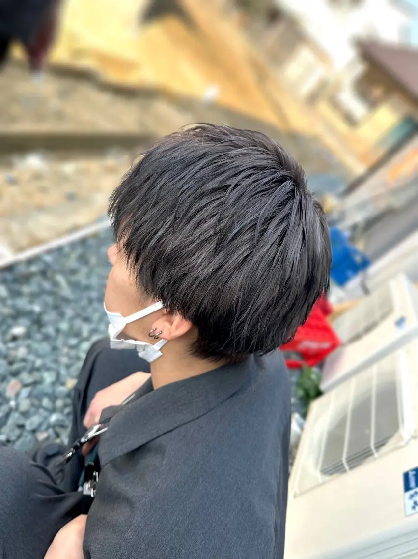 メンズ メンズブリーチ ヘアカラー 🧊阿部 亮太 🧊 【福島市】のヘアスタイル