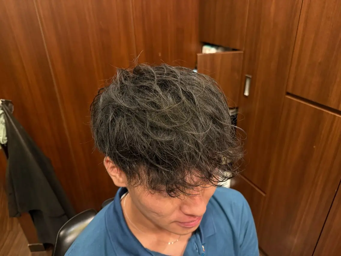 ミディアム メンズ 竹村 優のヘアスタイル