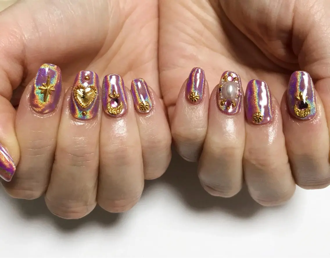 ネイル アートネイル ハンドネイル nail salon en familleのネイルデザイン