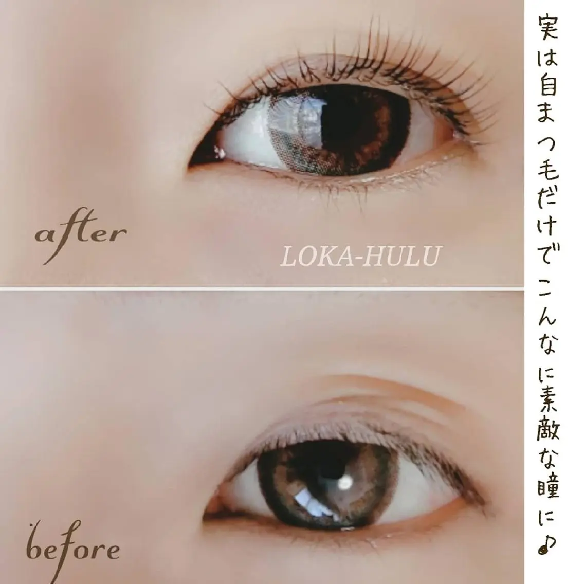 マツエク・マツパ 一重×まつ毛パーマ LOKA-HULU  ロカフルのマツエク・マツパデザイン
