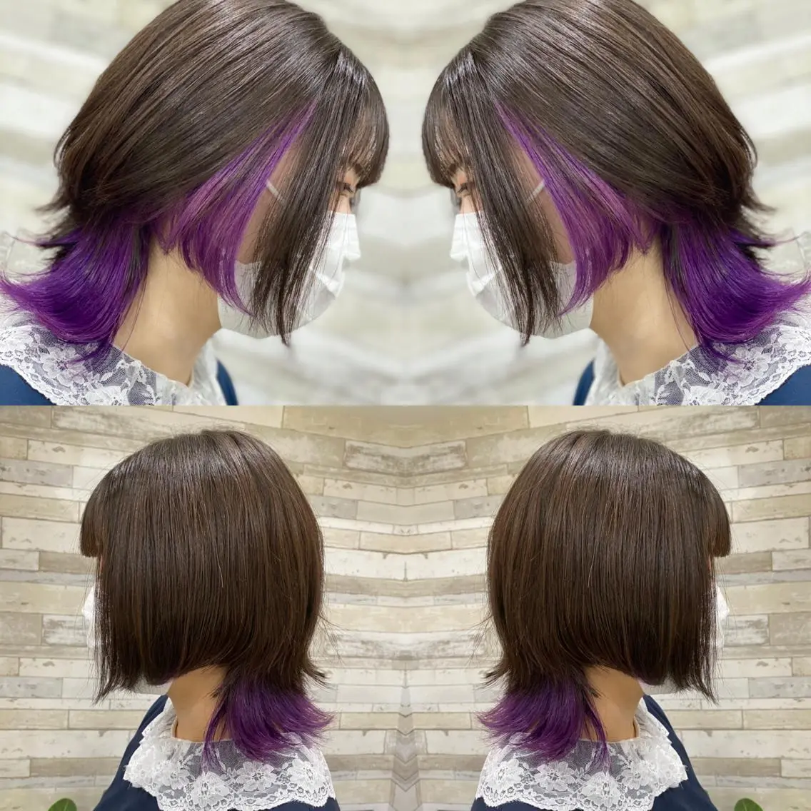 ショート カラー ヘアカラー トリートメント ✨️眉毛、派手髪、 ハイトーンShinの眉毛・アイブロウイメージ