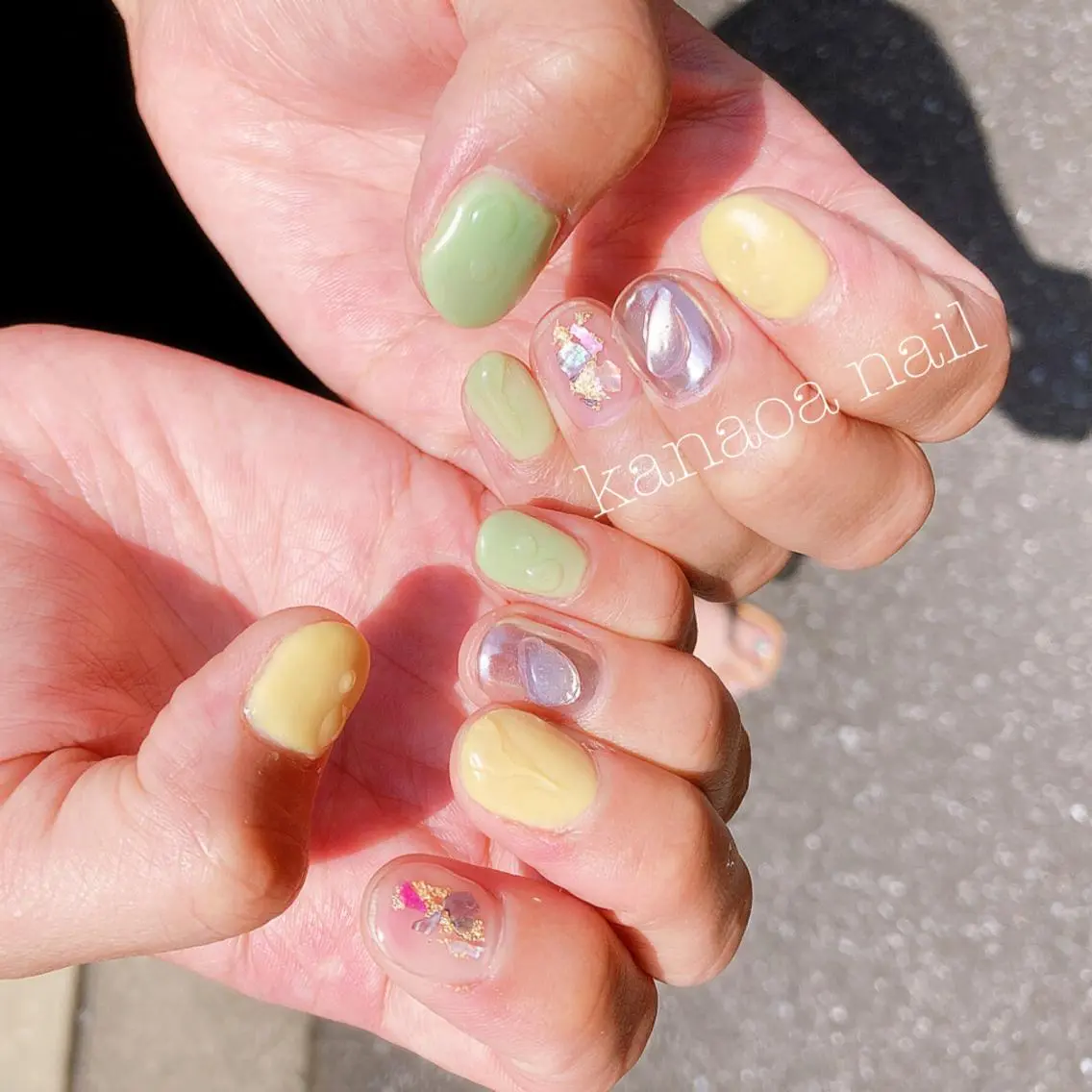 ネイル 地爪育成💅 kanaoanailのネイルデザイン