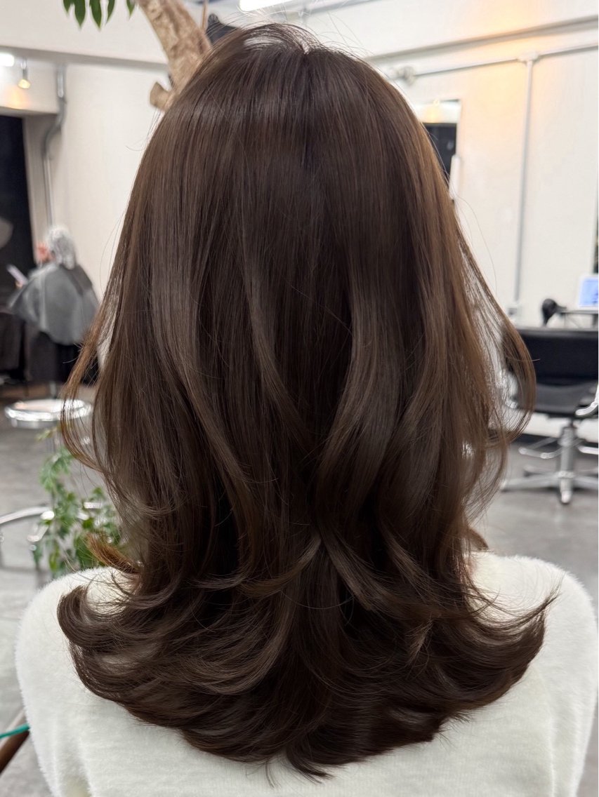 カラー JIL BLAN千葉 リンのヘアスタイル