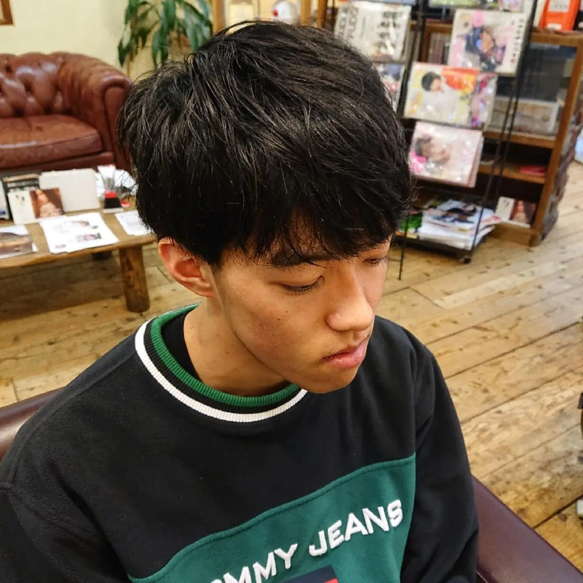 メンズ マッシュ 「sumi」 AMIのヘアスタイル