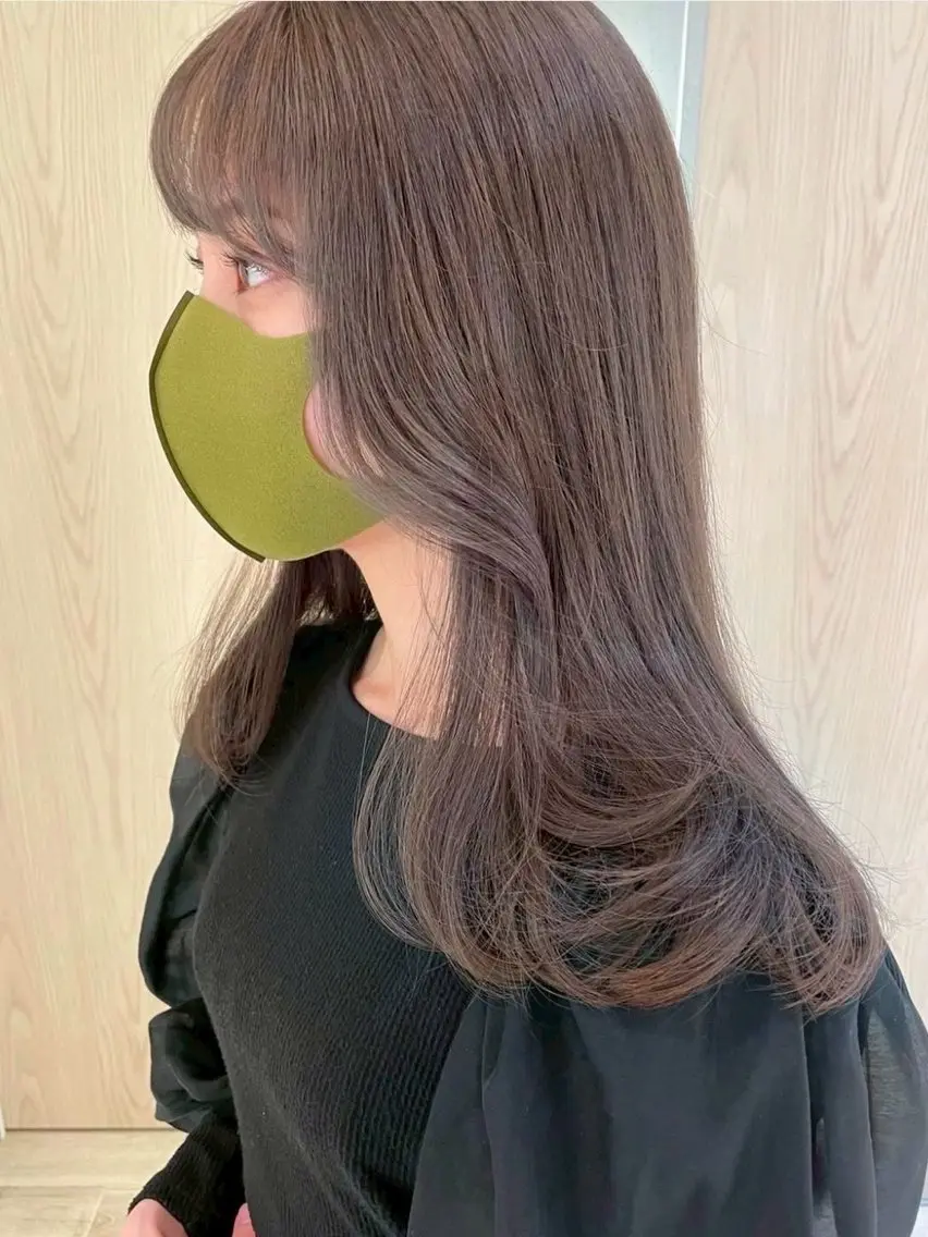 ロング カラー HINA カラーモデル募集中のヘアスタイル