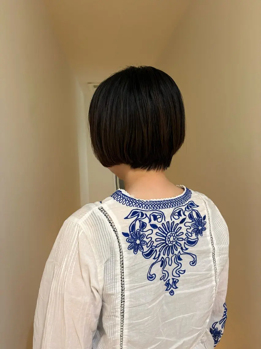 ショート こころ🎀/ ボブ、透明感カラーのヘアスタイル