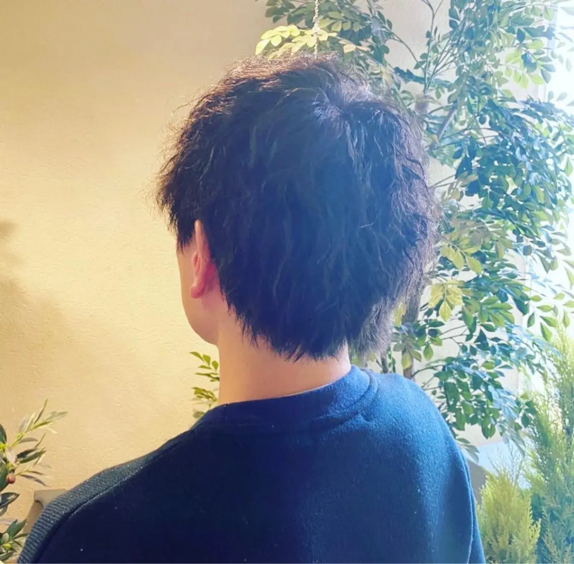 ショート メンズ メンズパーマ メンズツイストパーマ 似合わせカット ツイストパーマ 髪質改善ヘアケア 艶髪特化/上田のヘアスタイル