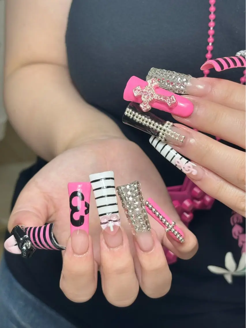 ネイル 長さ出し 韓国ネイル マグネットネイル スカルプネイル ネイルチップ ハンドネイル Sully Nail Labのネイルデザイン