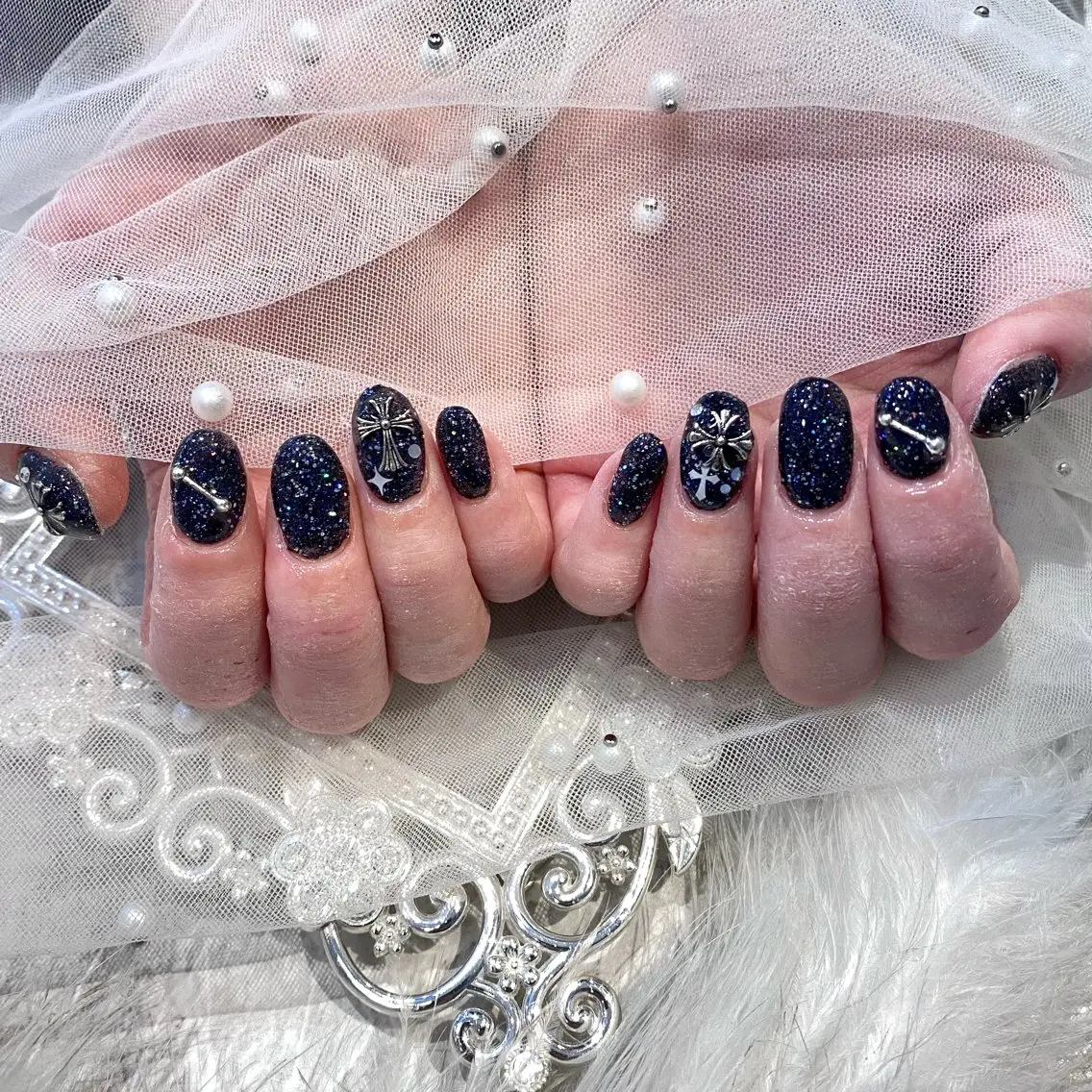 ネイル ハンドネイル Yveil 心斎橋店 hirokoのネイルデザイン