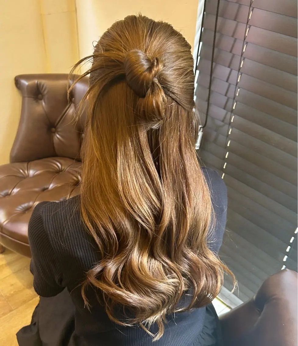 ヘアアレンジ ヘアセット mai /attraのヘアスタイル