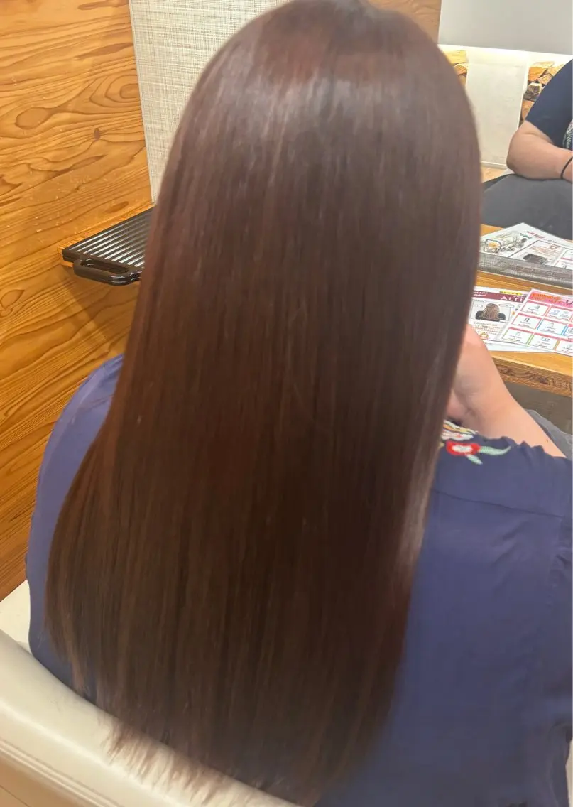 カラー ブラウンカラー ピンクカラー 前田亜莉沙　暖色 カラー／メンズカットのヘアスタイル