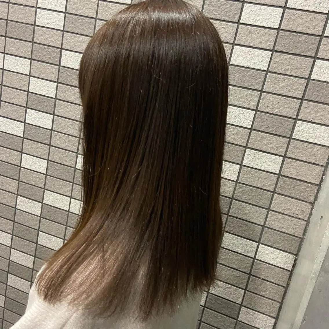 セミロング カラー 透明感カラー カット ヘアカラー 💜推しインナー カラー/菊池柊真💜のヘアスタイル