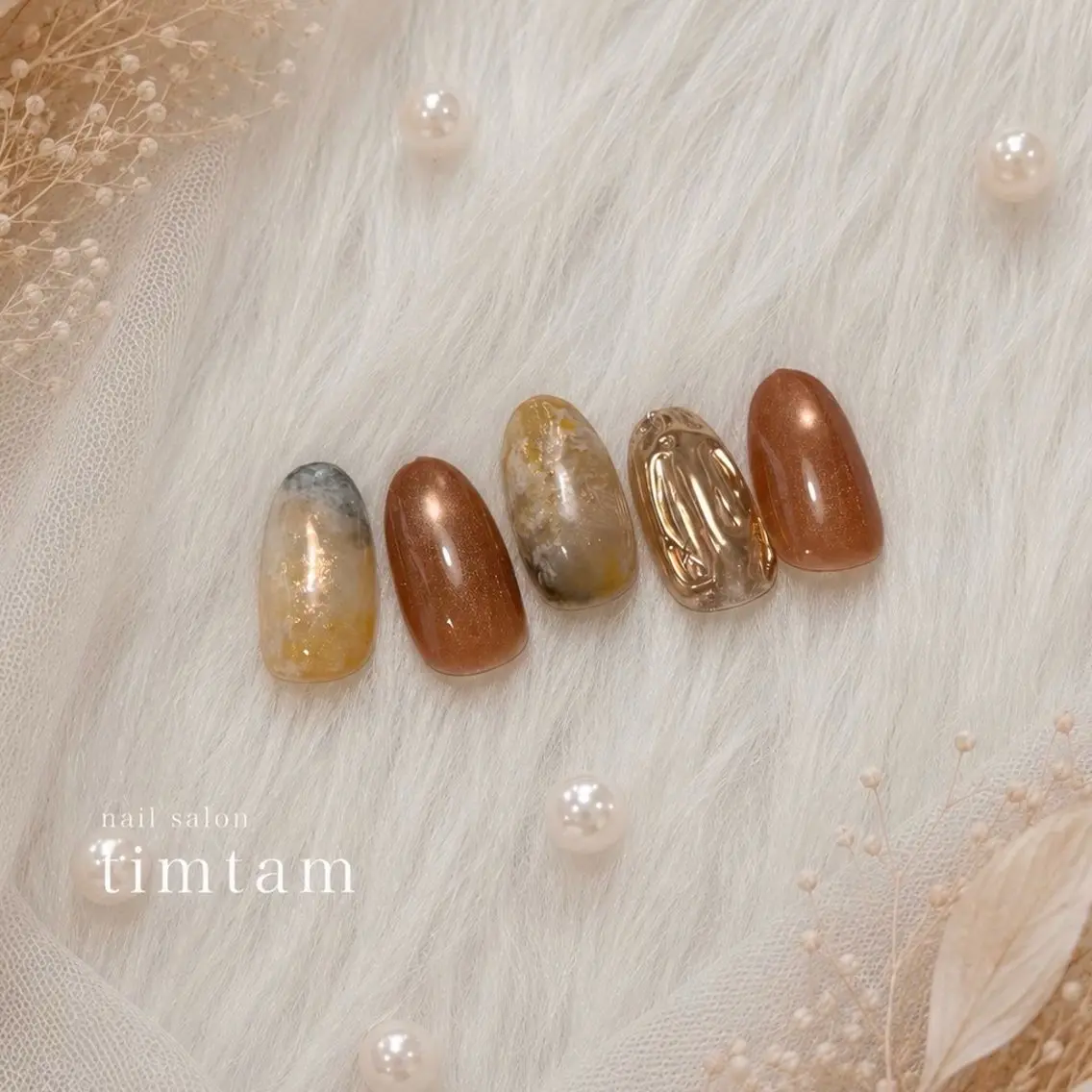 ネイル ハンドネイル timtam🫧 【オーナー】sakiのネイルデザイン