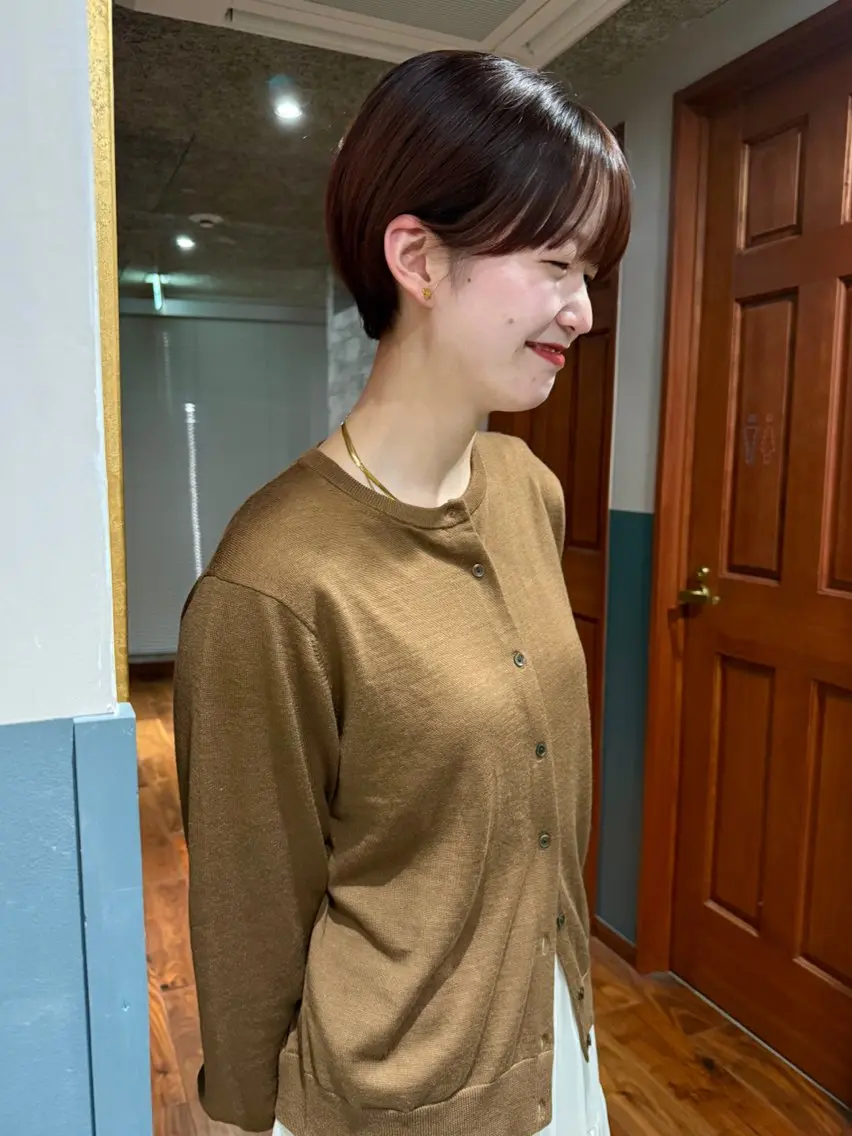 ショート カラー カット ヘアカラー トリートメント mai / linoah˚✧のヘアスタイル