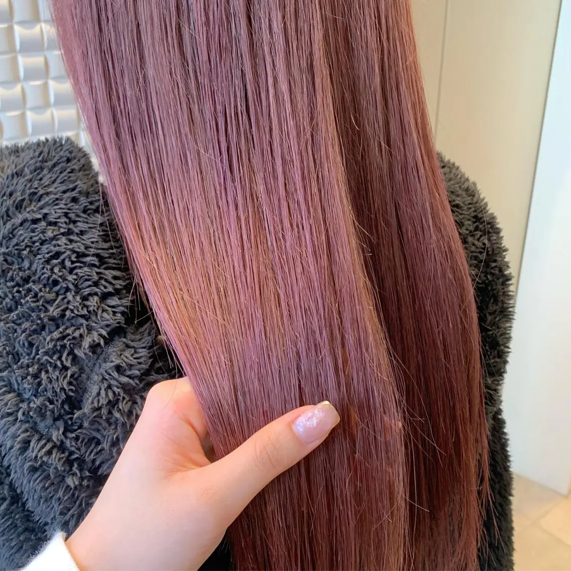 ロング カラー ブリーチ ピンクカラー 𝒢𝒾𝓇𝓁𝓎 ⑅　𝓎𝓊𝓀𝒶のヘアスタイル