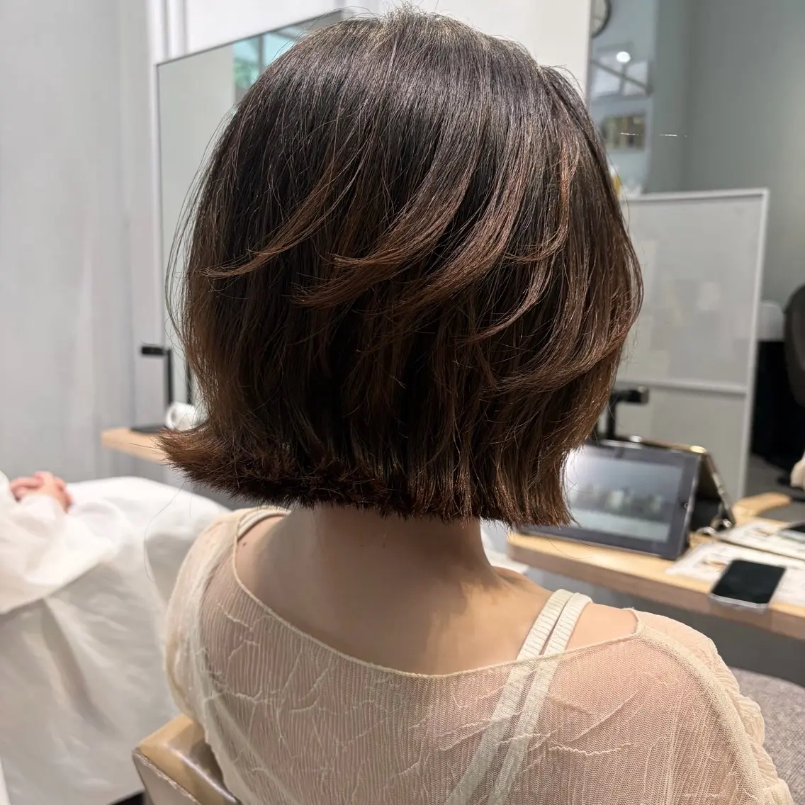 ショート カラー カット いまかわ ゆなのヘアスタイル