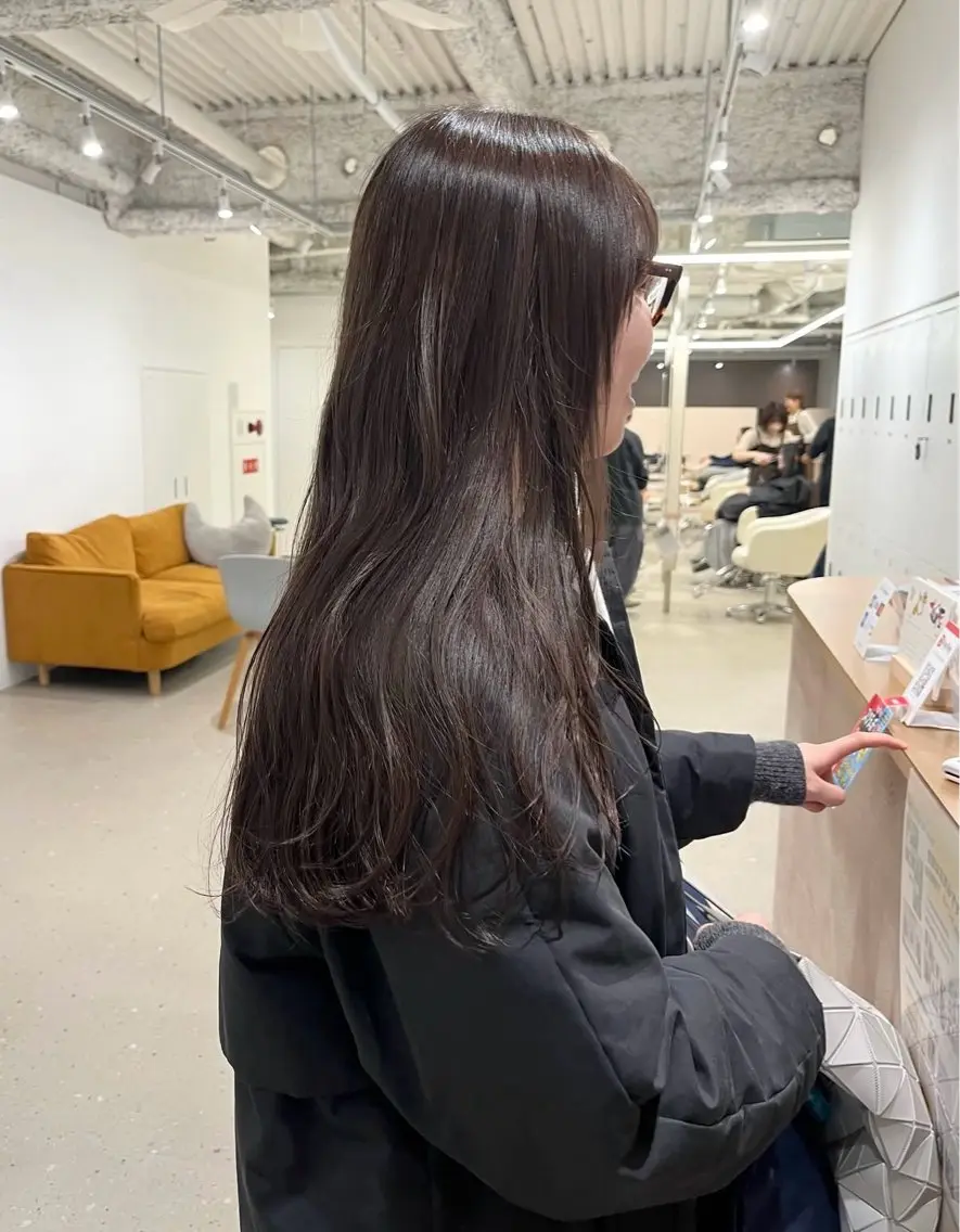 カラー ヘアカラー 松本 ゆらのヘアスタイル