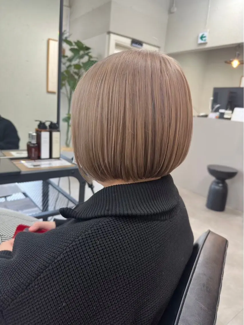 ショート ブリーチモデル募集中 冨田のヘアスタイル