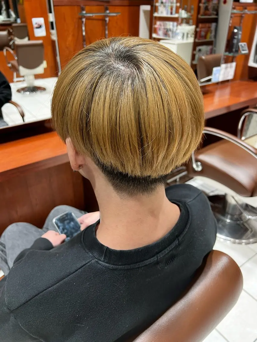 ショート メンズ マッシュ 小西 海翔のヘアスタイル