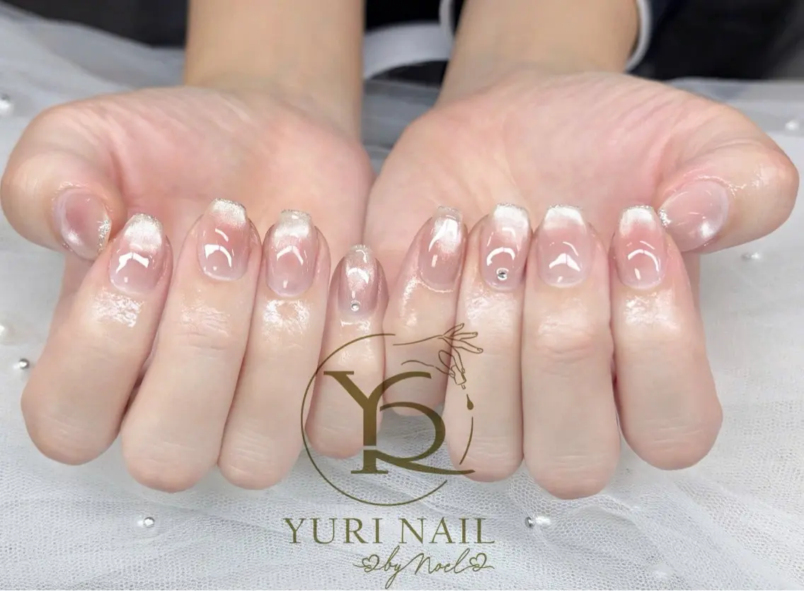 ネイル チークネイル フットネイル 韓国ネイル ニュアンスネイル オフィスネイル ハンドネイル フットネイル ハンドケア YURI Nail NARITAのネイルデザイン