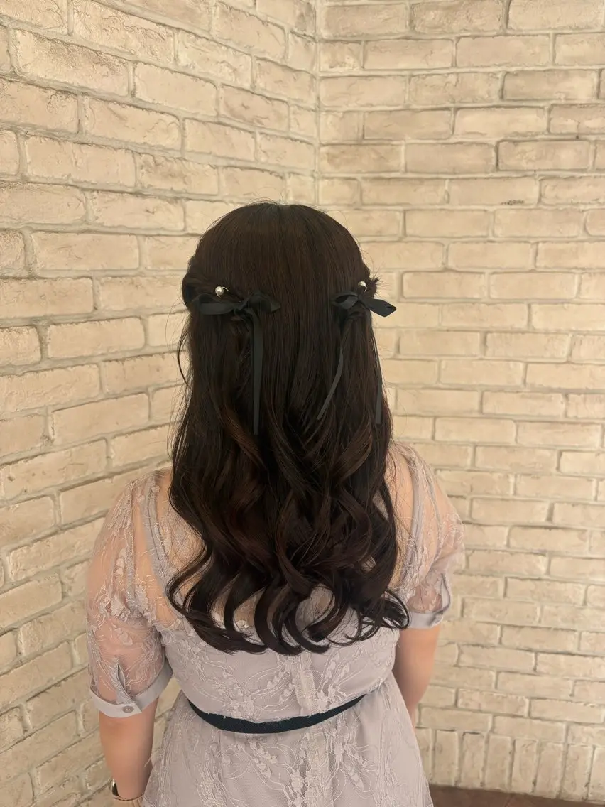 ロング ヘアセット 🪐海外hair/パ ーマ/暖色/ミミ🌼のヘアスタイル