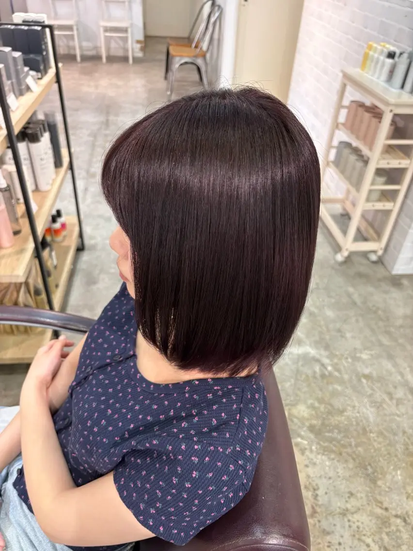 カラー もろたけ しゅうのヘアスタイル