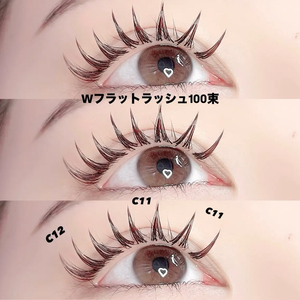 マツエク・マツパ フラットラッシュ 𝐧𝐞𝐨𝐧新宿 ❤️𝐀𝐲𝐚のマツエク・マツパデザイン