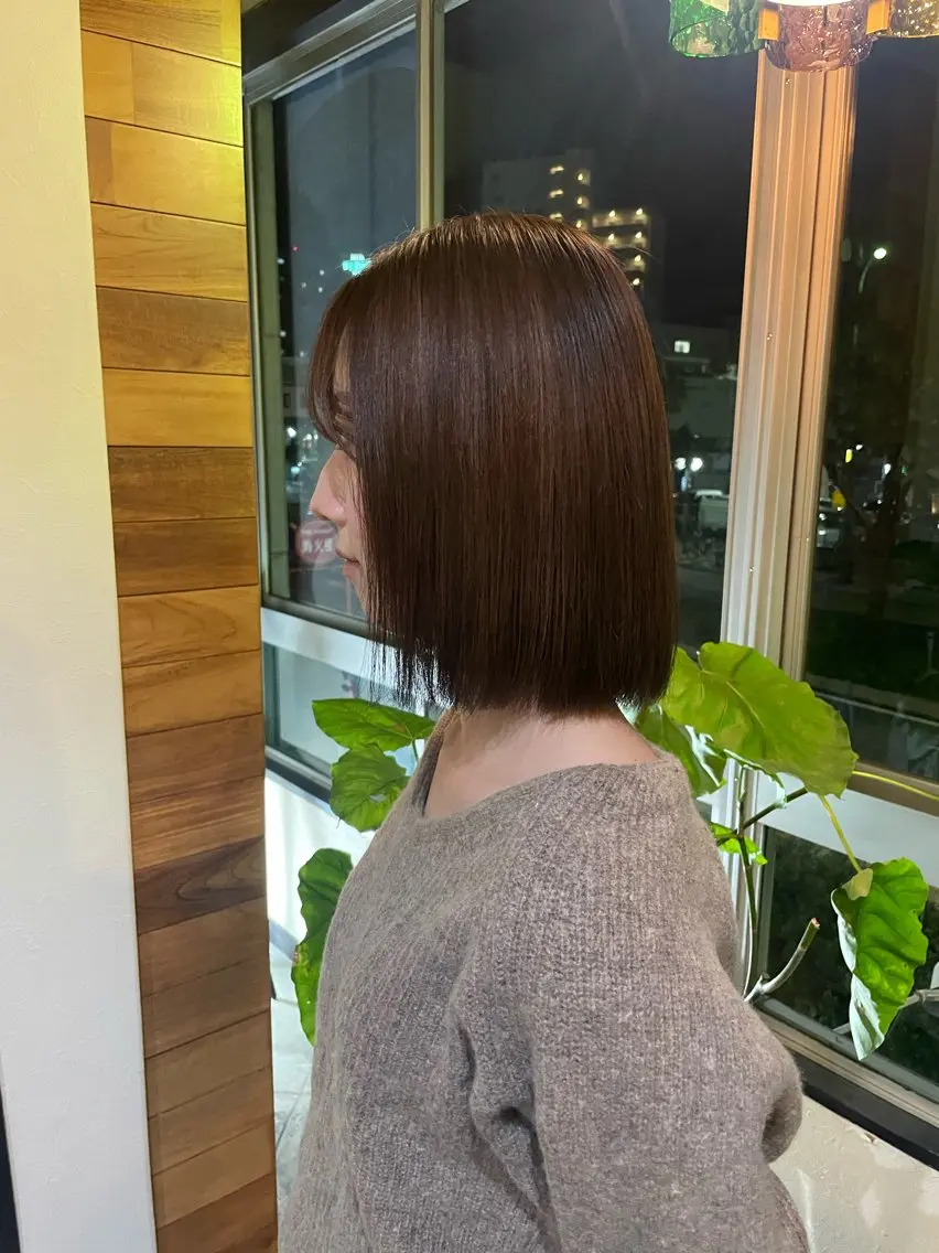 ミディアム iro+soi はるかのヘアスタイル