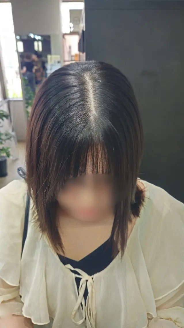 パーマ 縮毛矯正 ブリーチ透明感カラー 🍑トウヤ🍑のヘアスタイル
