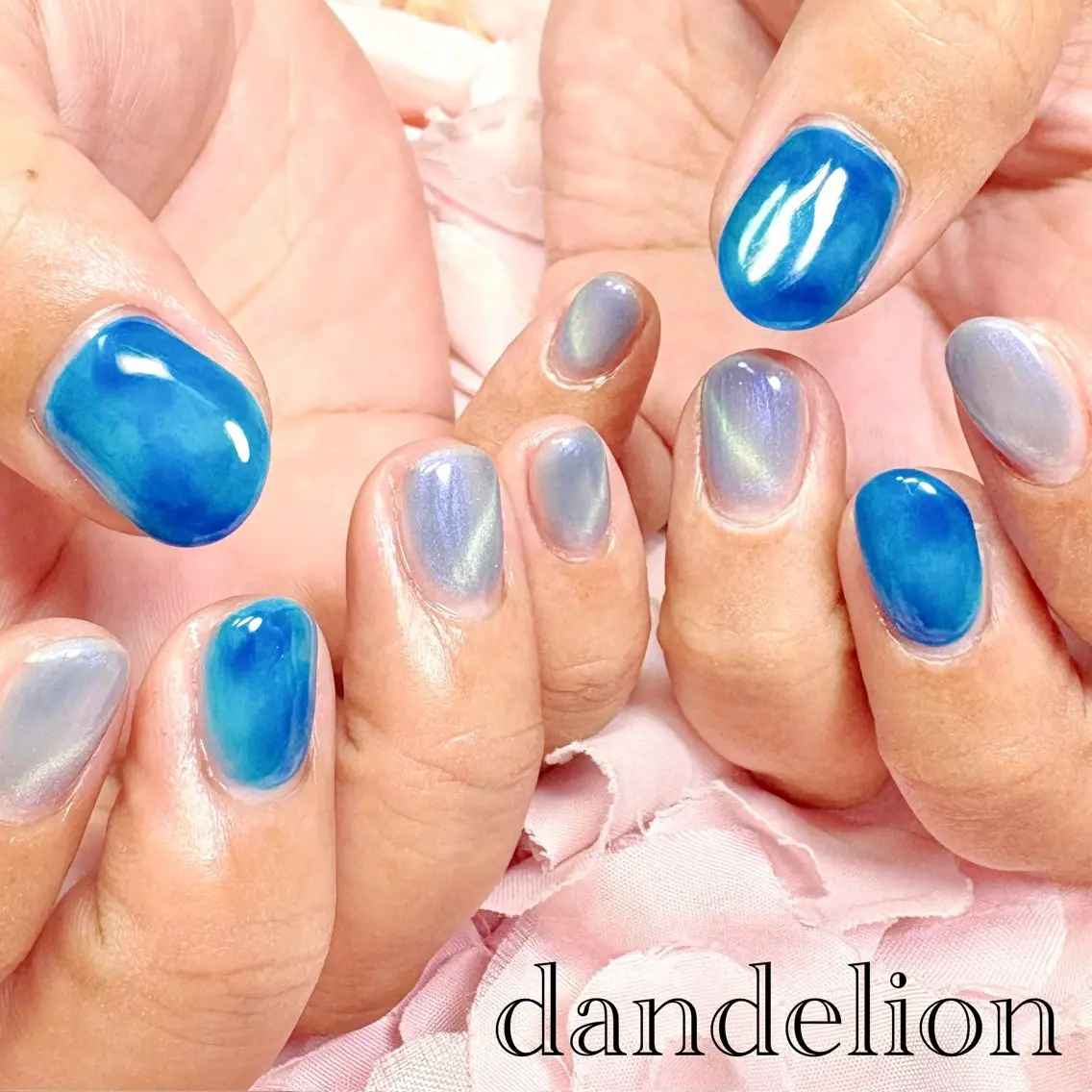 ネイル ハンドネイル ハンドケア dandelion ダンデライオンのネイルデザイン
