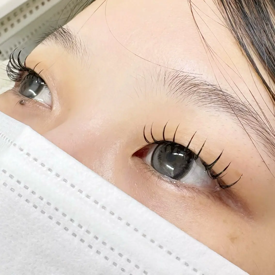 マツエク・マツパ 付け放題 フラットラッシュ beauty MIKIのマツエク・マツパデザイン