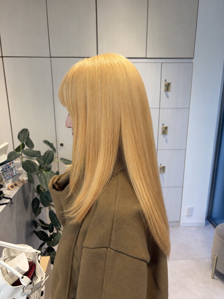 【10月限定👻】Wブリーチ+カラー+オーダーメイドAujua トリートメント✨✨の写真
