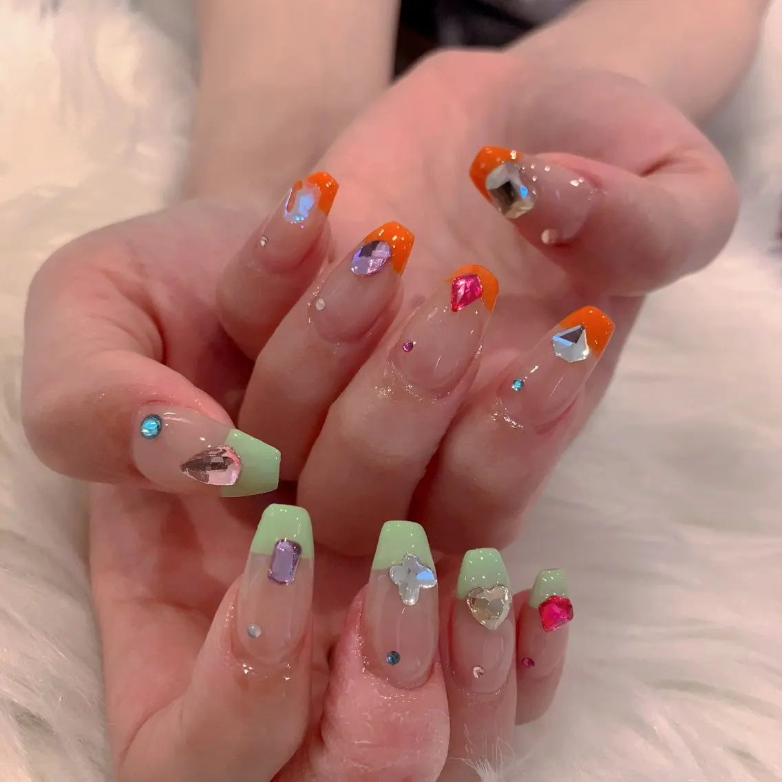 ネイル ハンドネイル Tinaネイル 難波のネイルデザイン