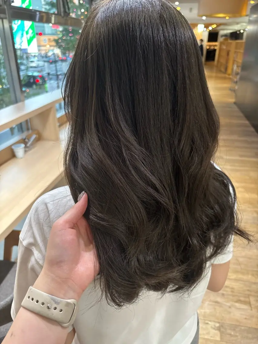 セミロング ヘアカラー トリートメント 🦕K-two/ シノハラナルミ🦕のヘアスタイル