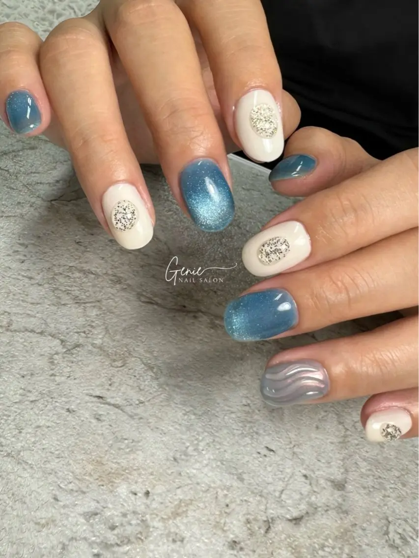 ネイル ニュアンスネイル ハンドネイル Nail salon Genieのネイルデザイン