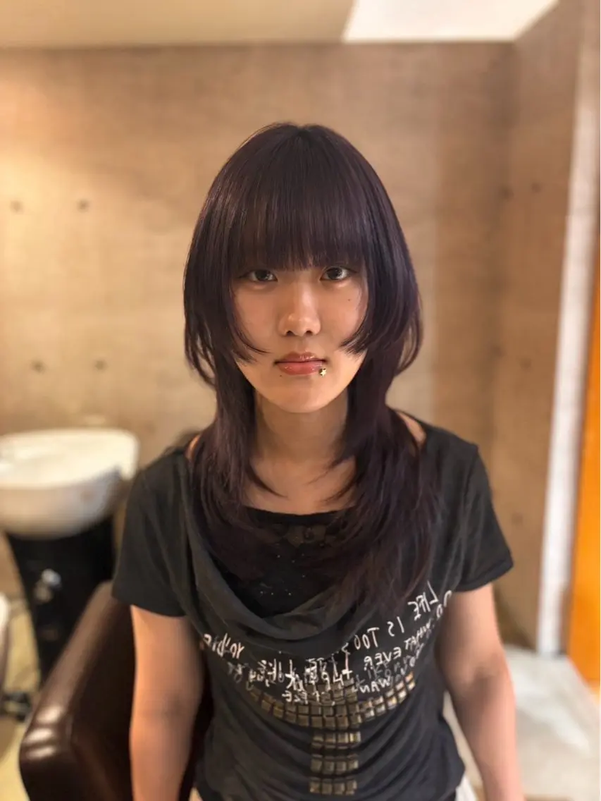 ロング Rio/池袋/ レイヤーカットのヘアスタイル