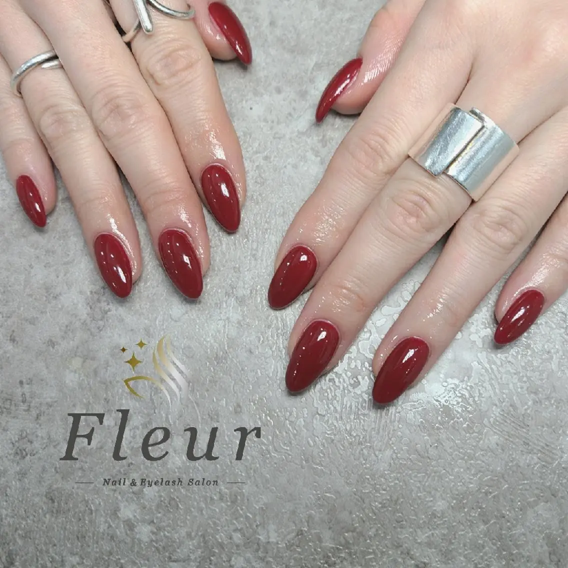 ネイル ハンドネイル nail&eye ♡Fleur♡のネイルデザイン