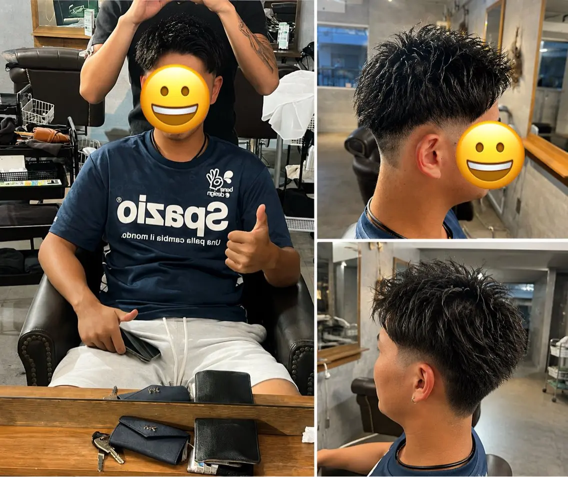 メンズ 高橋 広人のヘアスタイル