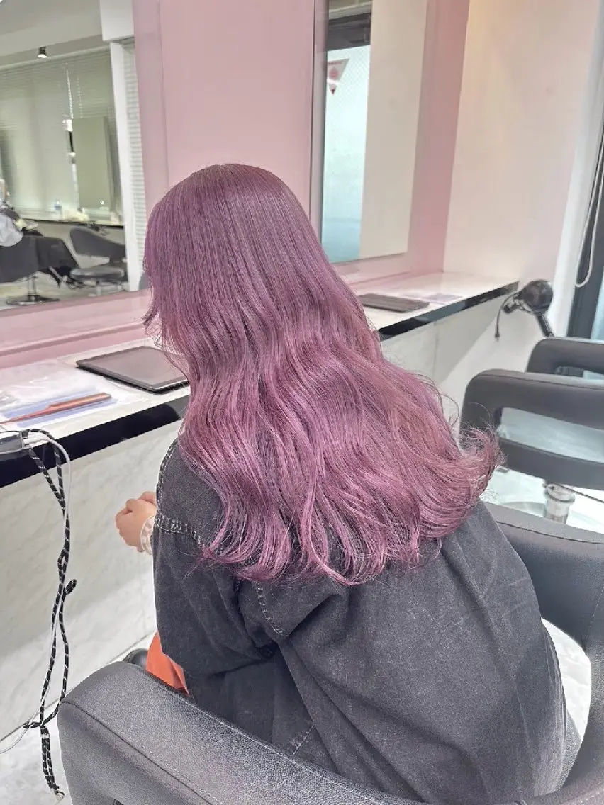 ロング カラー ヘアアレンジ ヘアカラー トリートメント ヘッドスパ ヘアセット 🪞【公式】表参道 🪞knot🪞のヘアスタイル