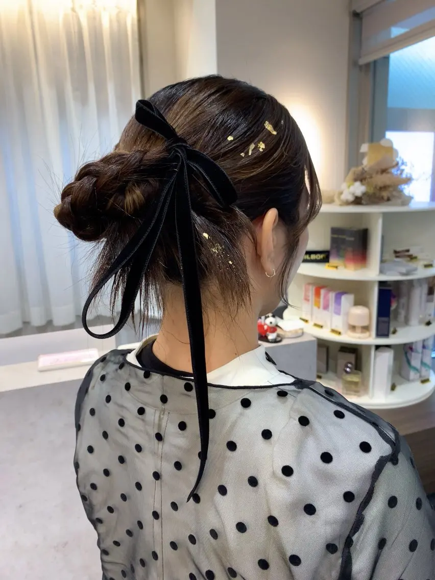ロング ヘアアレンジ ioliteHAIR AYAのヘアスタイル