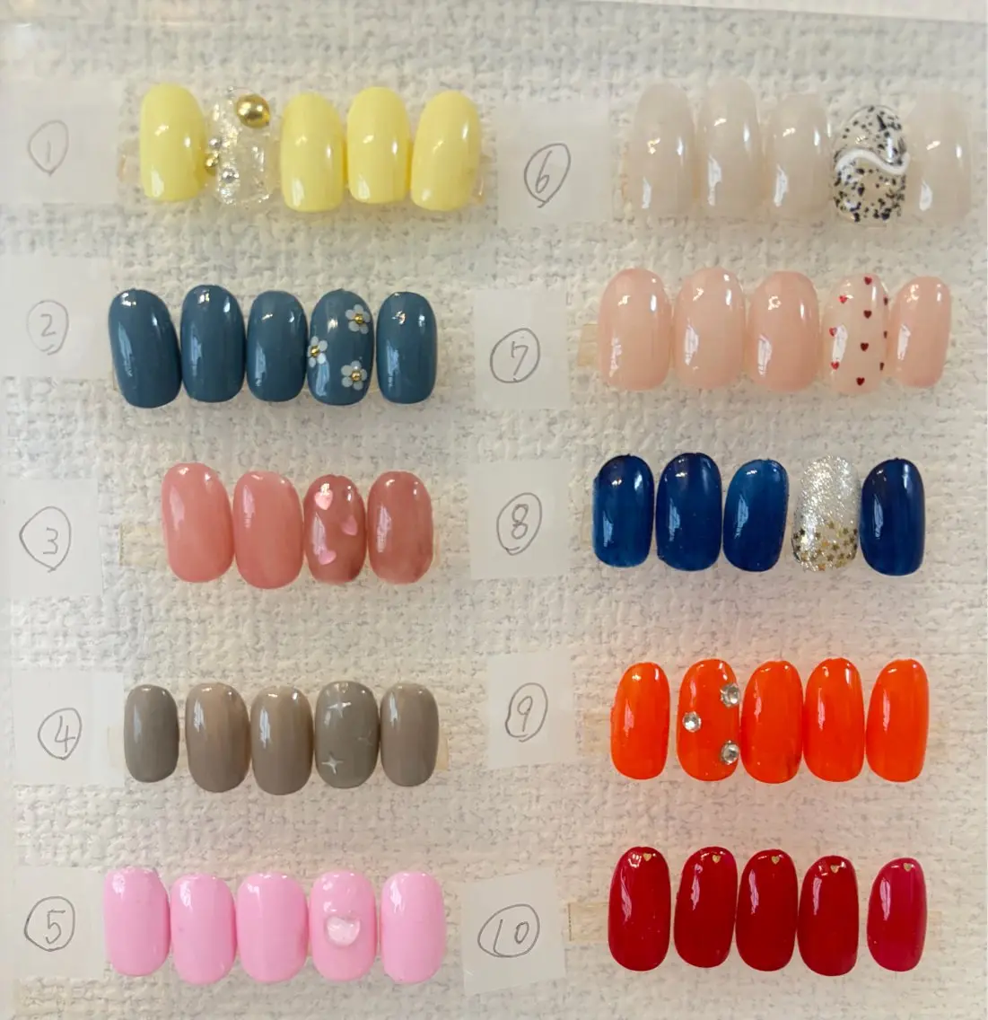 ネイル アートネイル ハンドネイル 【カメレオン】宇野 恵のネイルデザイン
