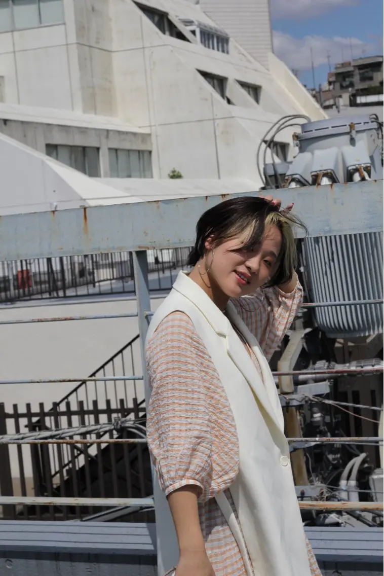 ショート カラー Ikeda Uのヘアスタイル