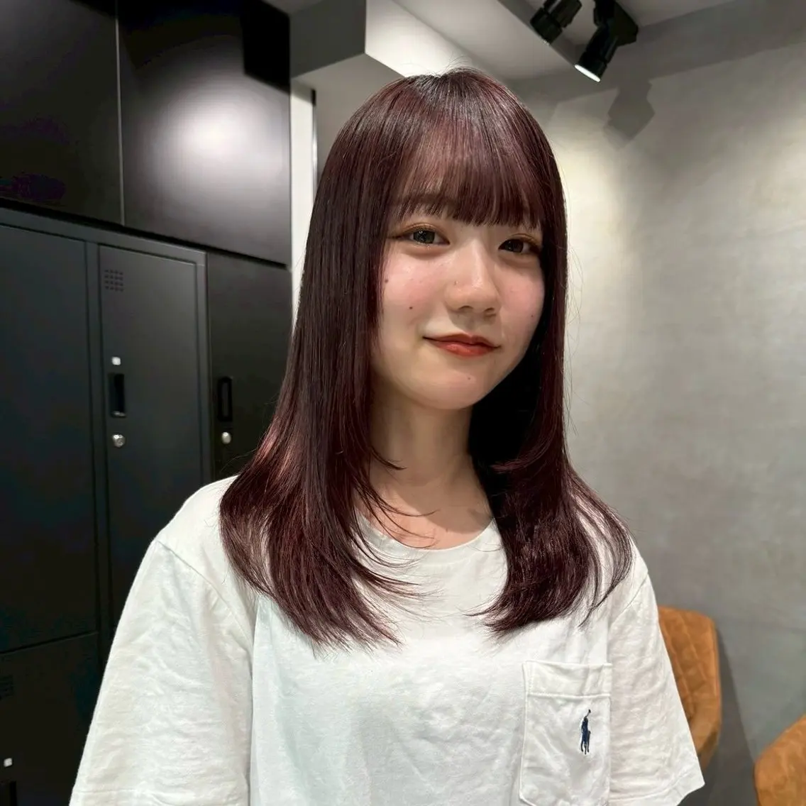 セミロング カラー 透明感カラー🫧 ✴︎meiのヘアスタイル